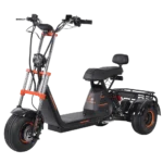 Kugoo C4 Electric Trike – 3-Wheels Electric Scooter with Powerful Motor and Rear Cargo Rack