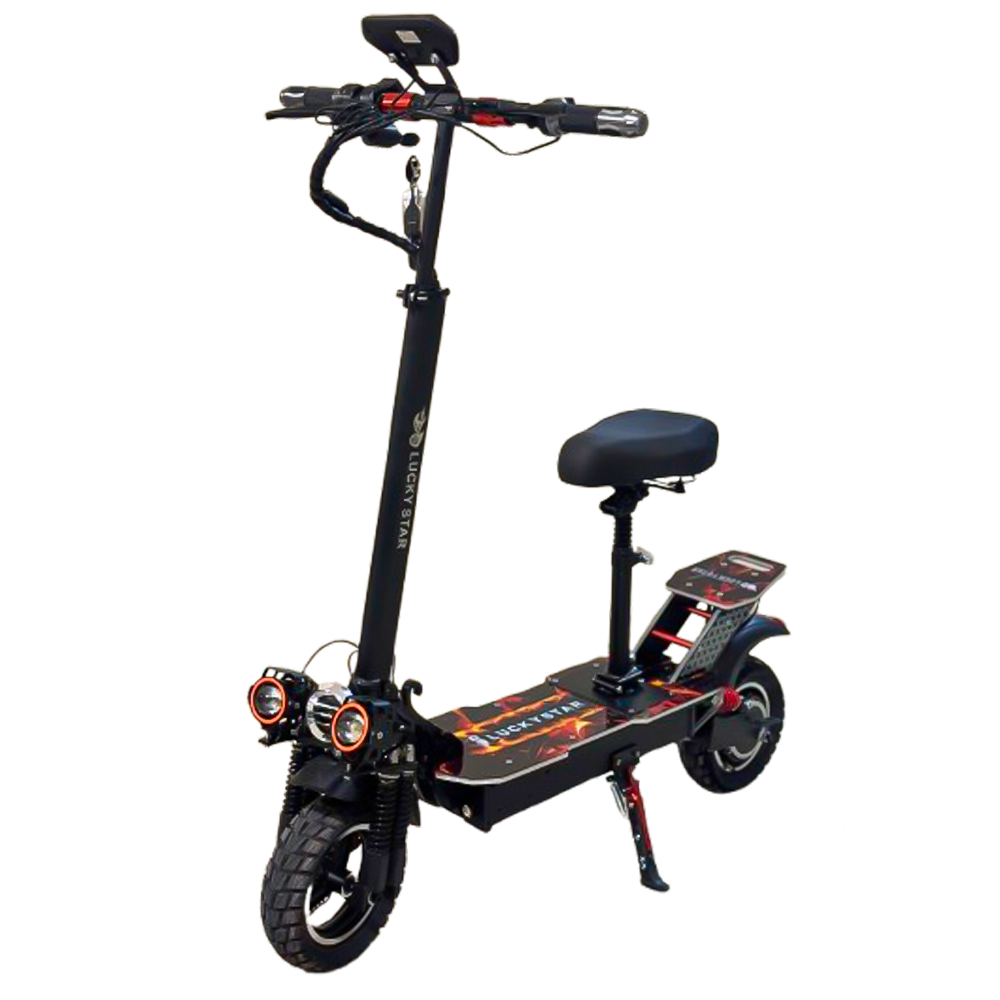 11.png Lucky Star 3 Electric Scooter | سكوتر كهربائي 2000 واط قوي وفخم | TScooter - Image 1